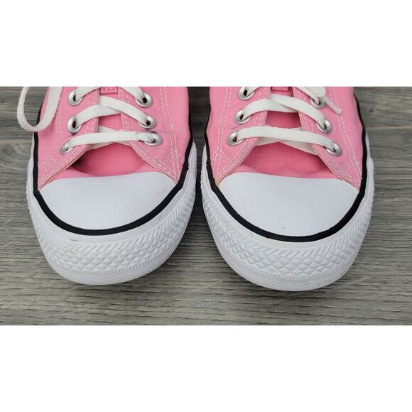 Chuck Taylor Converse Pink Low Top All Star Sneakers Womens 11‎ Mens 9 - Picture 4 of 11